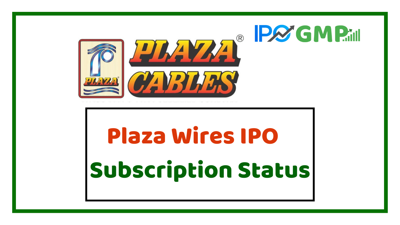 Plaza Wires IPO Subscription Status