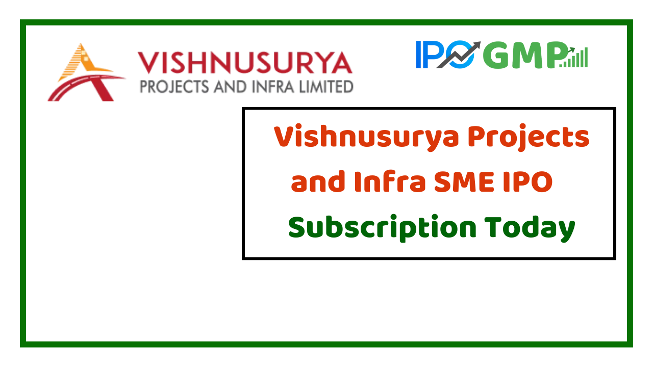 Vishnusurya Projects and Infra IPO Subscription Status