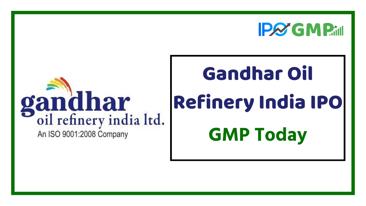 Gandhar Oil Refinery India IPO GMP today