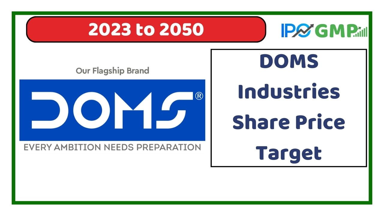 DOMS Share Price Target 2023, 2024, 2025, 2026, 2027, 2028, 2030, 2035, 2040, 2050