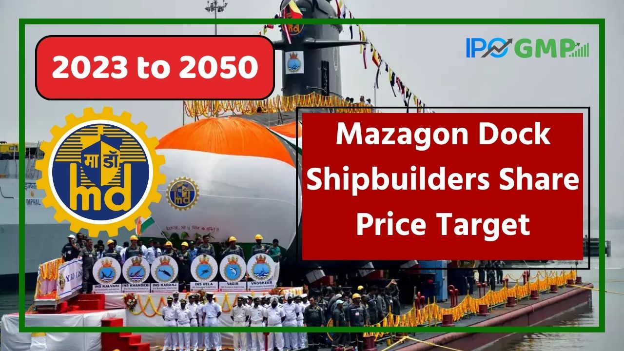 Mazagon Dock Shipbuilders Share Price Target 2023, 2024, 2025, 2026, 2027, 2028, 2030, 2035, 2040, 2050