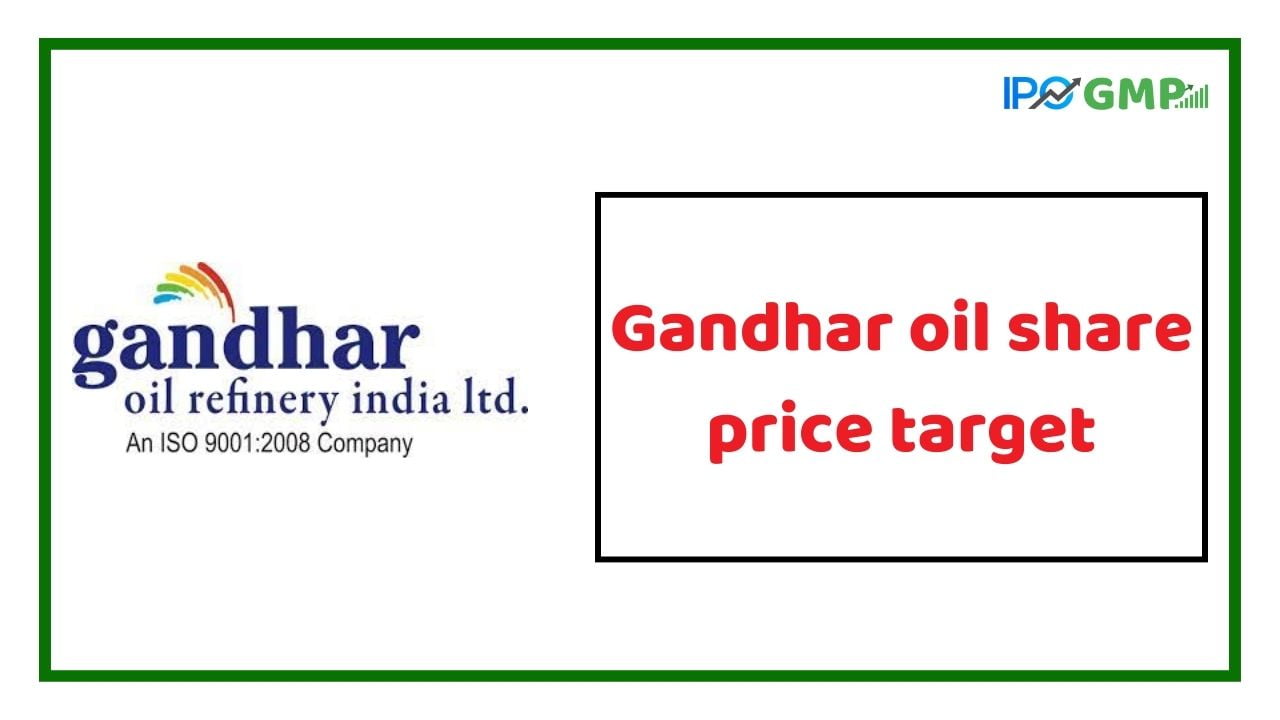 Gandhar oil share price target