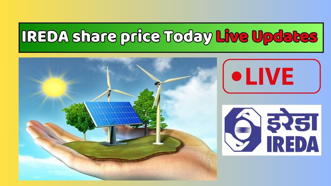 IREDA share price Today Live Updates