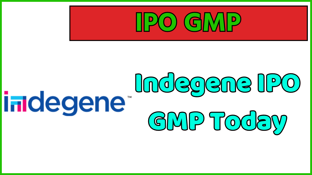 Indegene IPO GMP Today